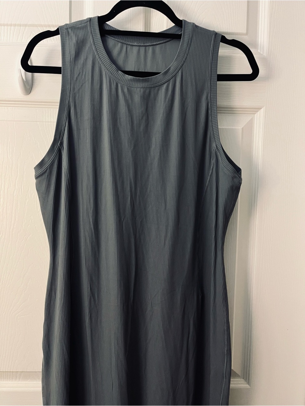 Lululemon Ribbed Fit-and-Flare Midi Dress - L